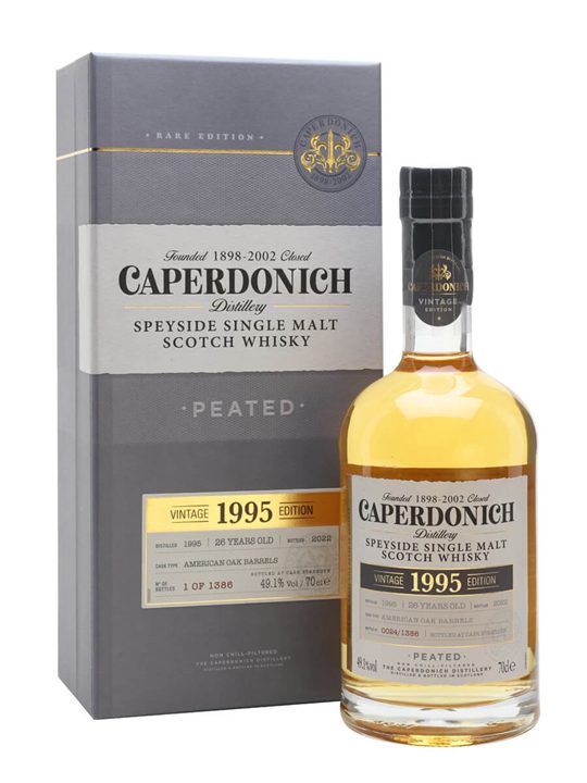 Caperdonich 1995 / 26 Year Old / Peated / Secret Speyside Speyside Whisky