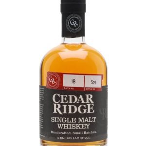 Cedar Ridge Single Malt American Single Malt Whiskey