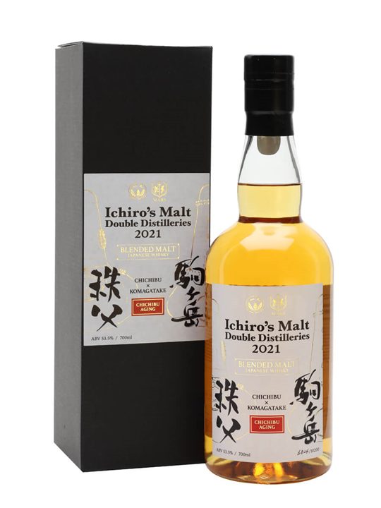 Ichiro's Malt Double Distilleries 2021 Blended Malt Japanese Whisky