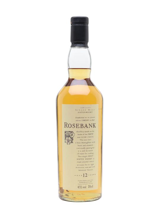 Rosebank 12 Year Old / Flora & Fauna Lowland Single Malt Scotch Whisky