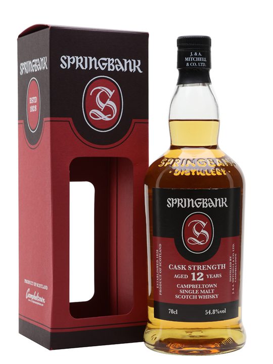 Springbank 12 Year Old Cask Strength / Bot.2019 Campbeltown Whisky