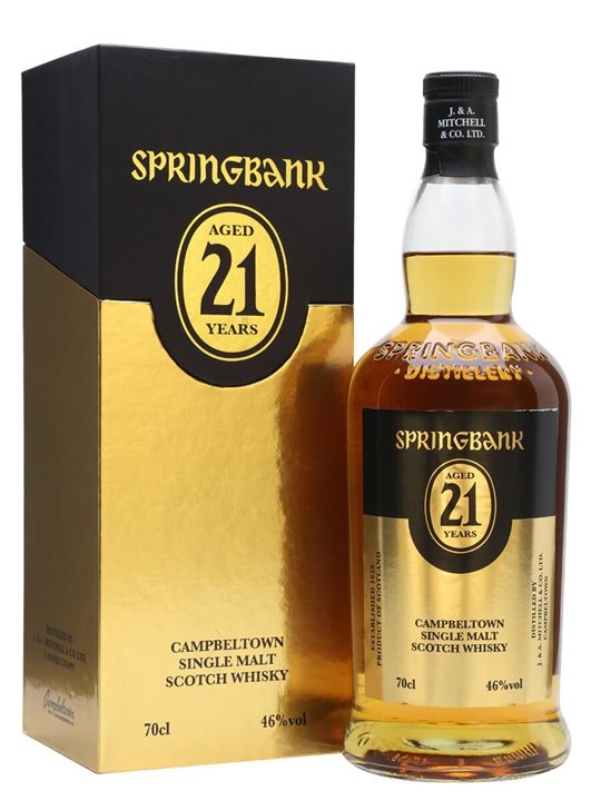 Springbank 21 Year Old / 2018 Release Campbeltown Whisky