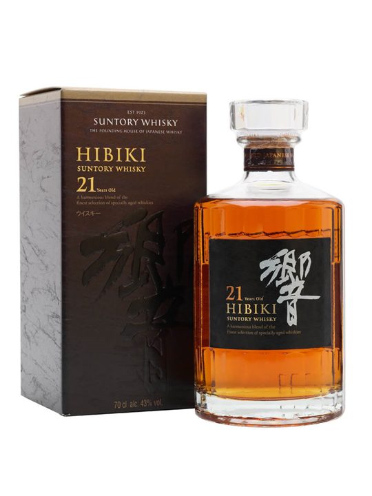 Suntory Hibiki 21 Year Old Japanese Blended Whisky