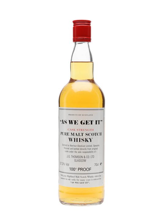 Aberlour-Glenlivet / As We Get It Speyside Single Malt Scotch Whisky