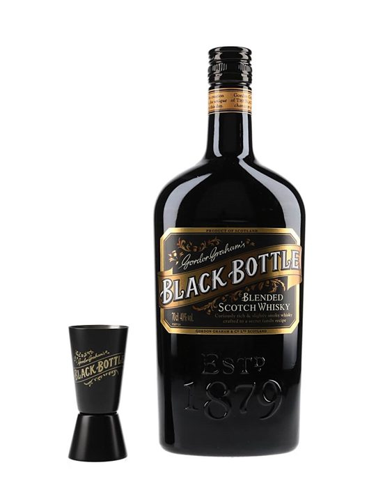 Black Bottle with Jigger Gift Set Blended Scotch Whisky