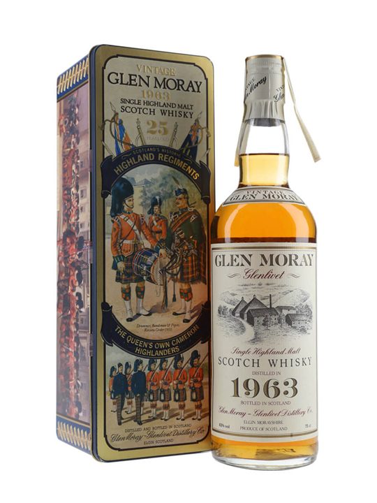 Glen Moray 1963 / 25 Year Old / Bottled for Air Nippon Speyside Whisky