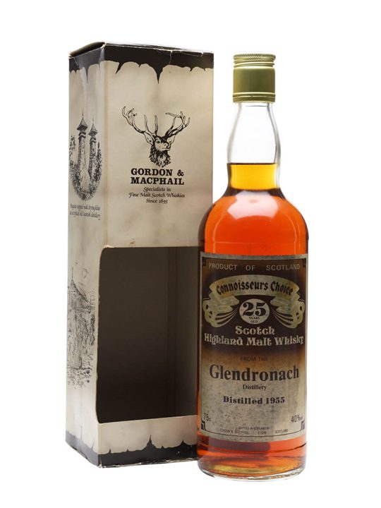 Glendronach 1955 / 25 Year Old / Connoisseurs Choice Highland Whisky