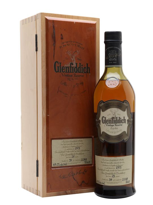 Glenfiddich 1973 / 25 Years Old / Cask #11148 Speyside Whisky