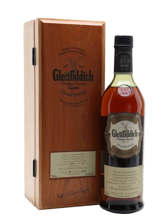 Glenfiddich 1977 / 31 Year Old / Cask:4414 Speyside Whisky