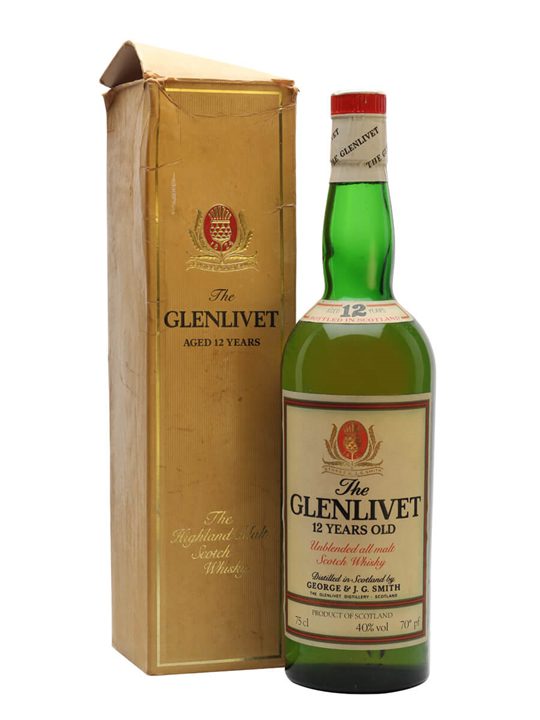 Glenlivet 12 Year Old / Bot.1970s Speyside Single Malt Scotch Whisky
