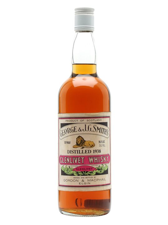 Glenlivet 1938 / Bot.1970s / Gordon & Macphail Speyside Whisky