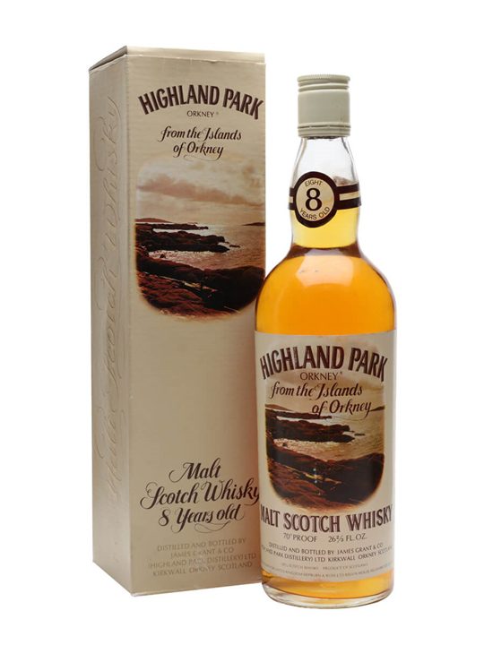 Highland Park 8 Year Old / Bot.1970s Island Single Malt Scotch Whisky