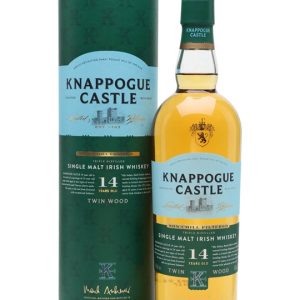 Knappogue Castle 14 Year Old / Gift Tube Irish Single Malt Whiskey
