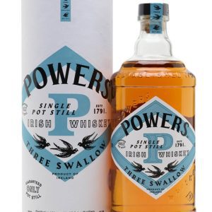 Powers Three Swallow Single Pot Still Irish Whiskey