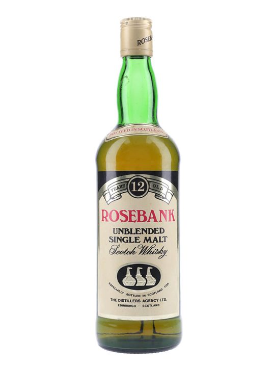 Rosebank 12 Year Old / Bot.1980s Lowland Single Malt Scotch Whisky