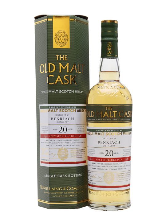 Benriach 2001 / 20 Year Old / Old Malt Cask Speyside Whisky