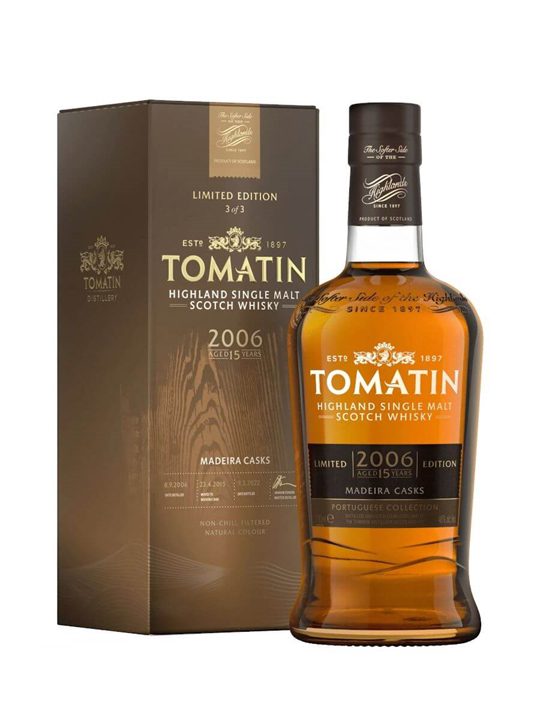 Tomatin 2006 / 15 Year Old / Madeira Casks / Portuguese Collection Highland Whisky