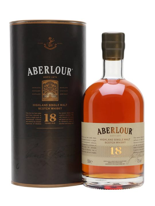 Aberlour 18 Year Old / Half Litre Speyside Single Malt Scotch Whisky