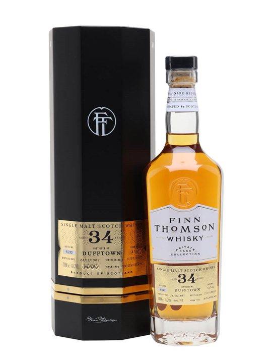 Dufftown 1987 / 34 Year Old / Finn Thomson Speyside Whisky