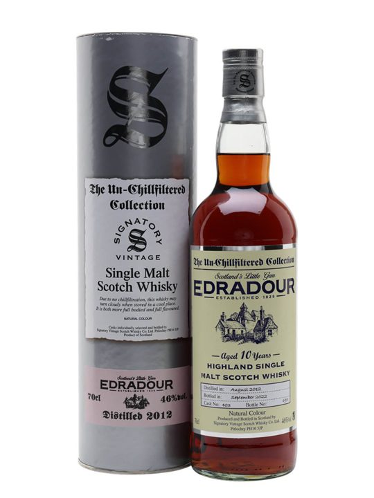 Edradour 2012 / 10 Year Old / Cask #403 / Signatory Highland Whisky