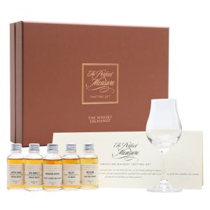 American Whiskey Tasting Set with Glass / 2023 Edition / 5x3cl