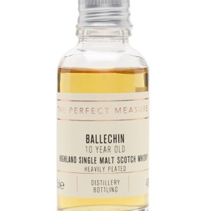 Ballechin 10 Year Old Sample / Heavily Peated Highland Whisky