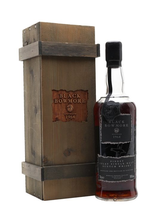 Black Bowmore 1964 / 29 Year Old / 1st Edition Islay Whisky