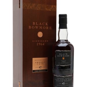 Black Bowmore 1964 / 42 Year Old / The Trilogy Islay Whisky