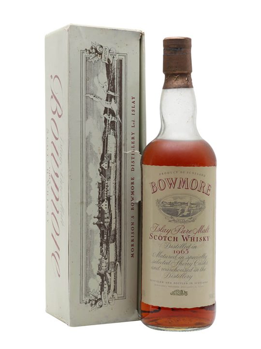 Bowmore 1965 / Vintage Label / Bot.1980s Islay Whisky