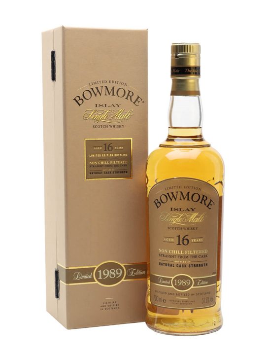 Bowmore 1989 / 16 Year Old / Bourbon Cask Islay Whisky