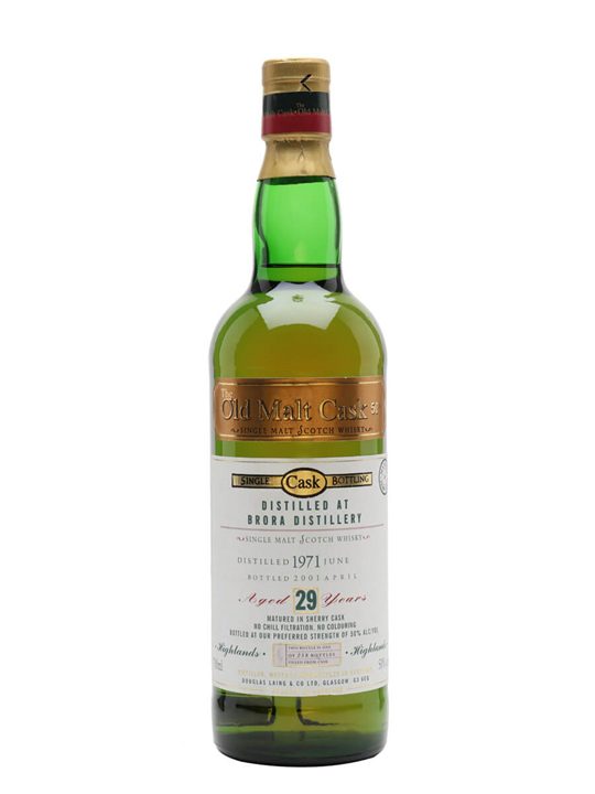 Brora 1971 / 29 Year Old / Sherry Cask / Old Malt Cask Highland Whisky