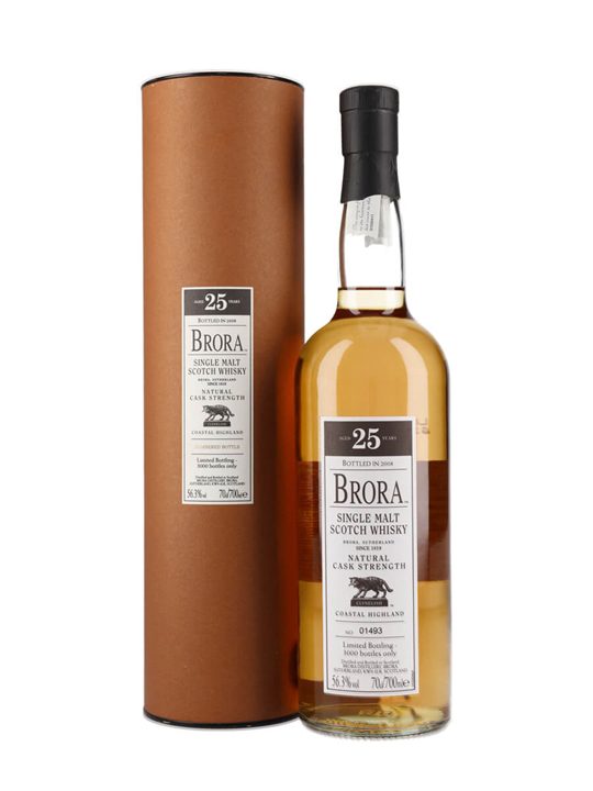 Brora 25 Year Old / 7th Release / Bot.2008 Highland Whisky