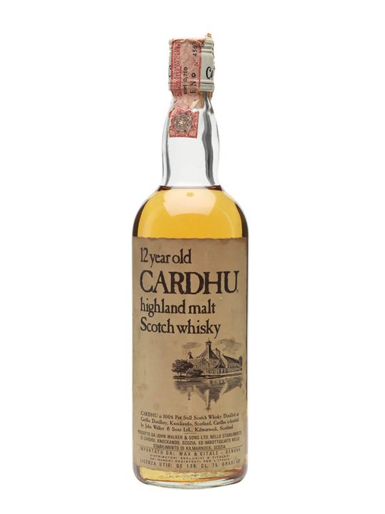 Cardhu 12 Year Old / Bot.1980s Speyside Single Malt Scotch Whisky