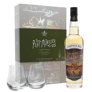 Compass Box The Peat Monster / Glass Set Blended Malt Scotch Whisky