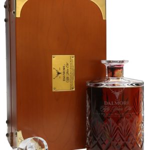 Dalmore 50 Year Old / Sherry Cask / Crystal Decanter Highland Whisky
