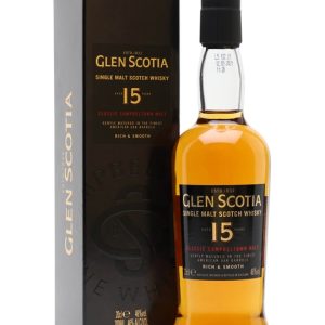 Glen Scotia 15 Year Old / Small Bottle Campbeltown Whisky