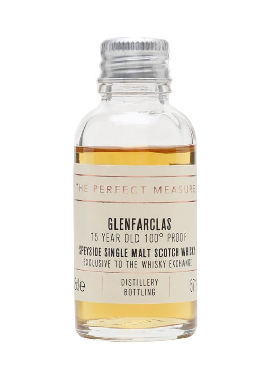 Glenfarclas 15 Year Old 100 Proof Sample / TWE Exclusive Speyside Whisky
