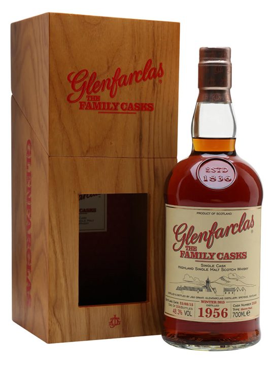Glenfarclas 1956 / Family Casks W15 / Sherry Cask #2358 Speyside Whisky
