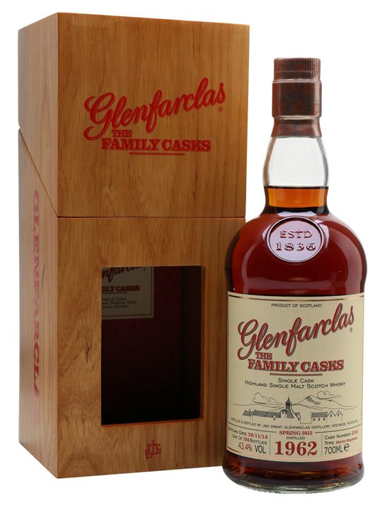 Glenfarclas 1962 / Family Casks SP15 / Sherry Cask #3246 Speyside Whisky