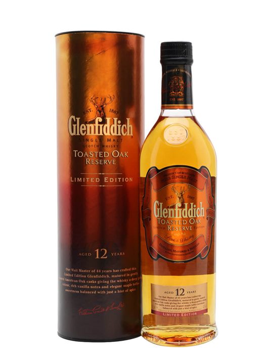 Glenfiddich 12 Year Old / Toasted Oak Reserve Speyside Whisky