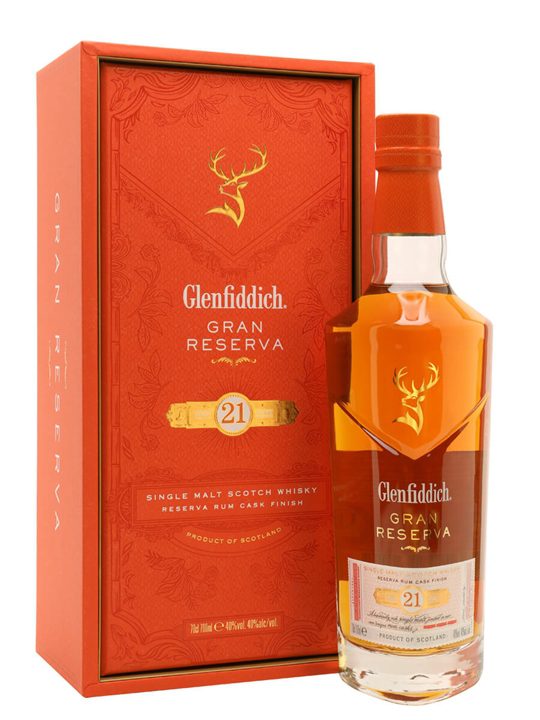 Glenfiddich 21 Year Old / Gran Reserva Rum Cask Finish Speyside Whisky