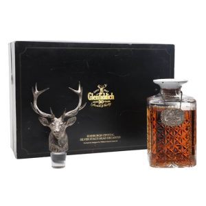 Glenfiddich 30 Year Old / Silver Stag Decanter / Bot.1980s Speyside Whisky