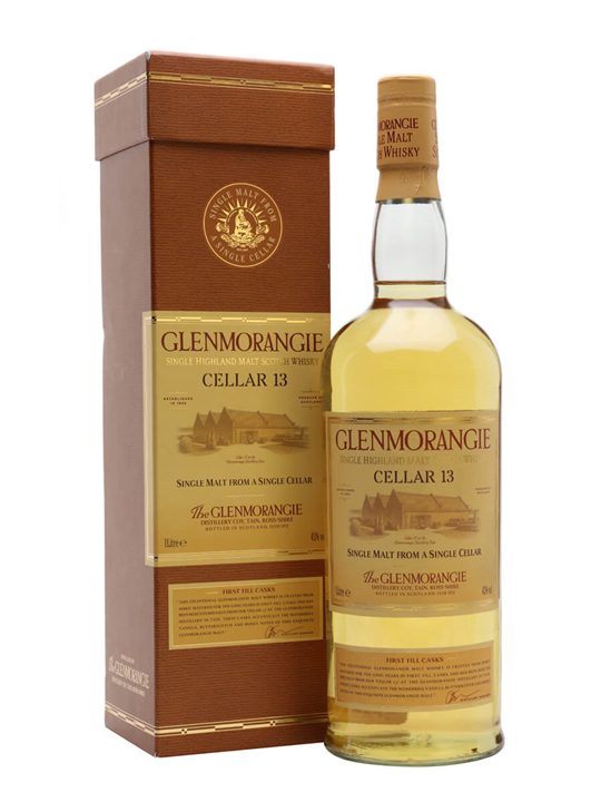 Glenmorangie Cellar 13 / 10 Year Old Highland Whisky
