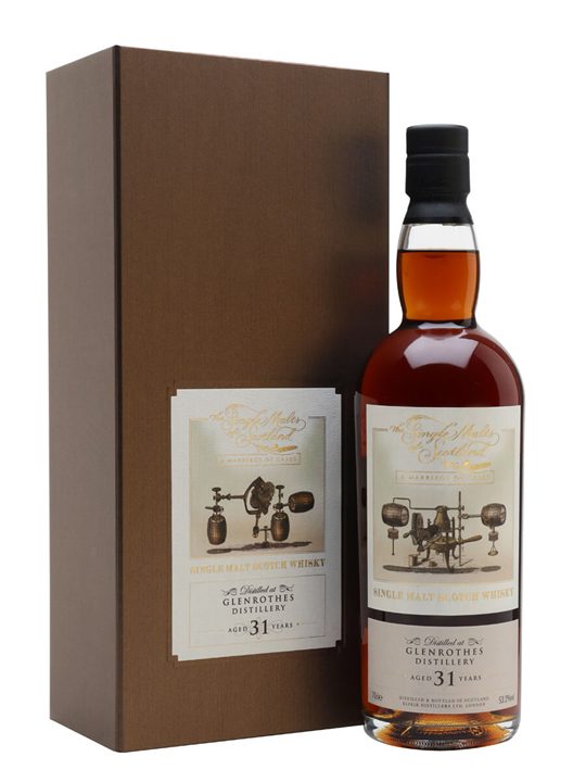 Glenrothes 31 Year Old / Single Malts of Scotland Marriage of Casks Speyside Whisky
