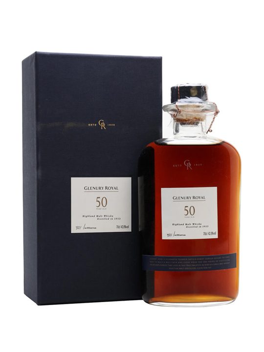 Glenury Royal 1953 / 50 Year Old / Sherry Cask Highland Whisky
