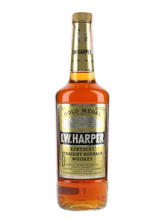I W Harper Gold Medal / Bot.1980s Kentucky Straight Bourbon Whiskey