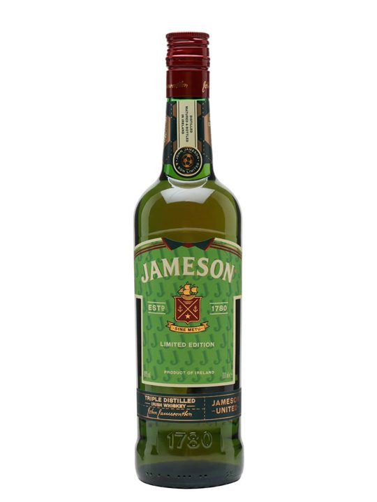 Jameson United Limited Edition / Green Label Blended Irish Whiskey