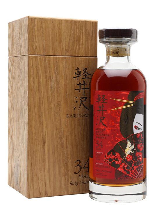 Karuizawa 34 Year Old Cask #3668 / Ruby Geisha Japanese Whisky