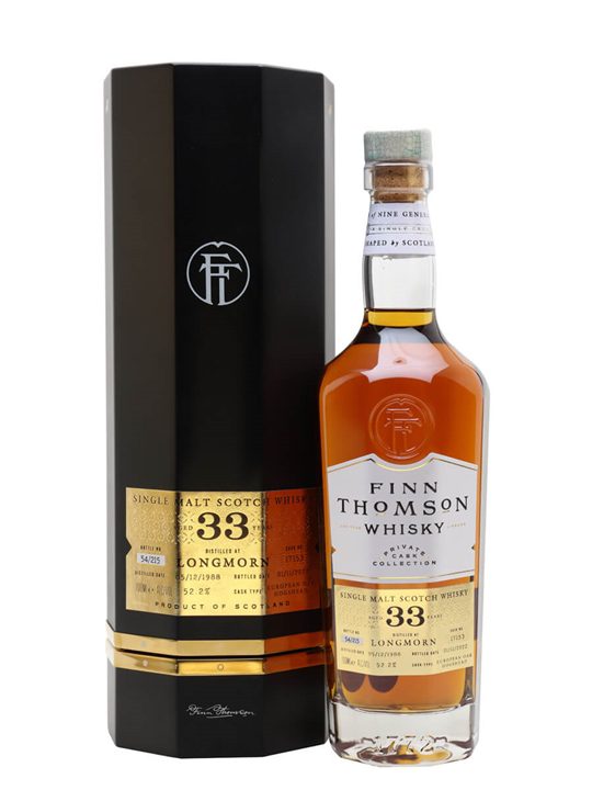 Longmorn 1988 / 33 Year Old / Finn Thomson Speyside Whisky