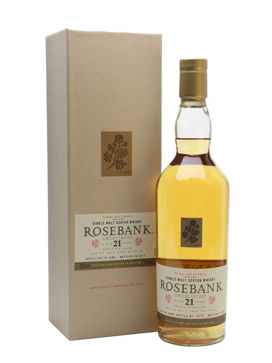 Rosebank 1990 / 21 Year Old / Special Releases 2011 Lowland Whisky
